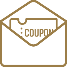 会員様限定クーポン配信アイコン